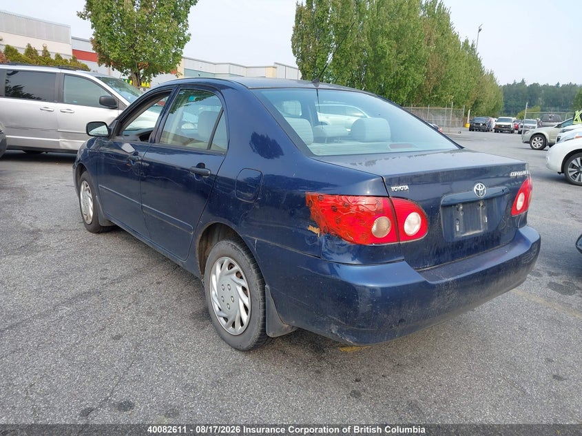 2006 TOYOTA COROLLA SEDAN 1.8L I-4 DOHC, VVT, 126HP