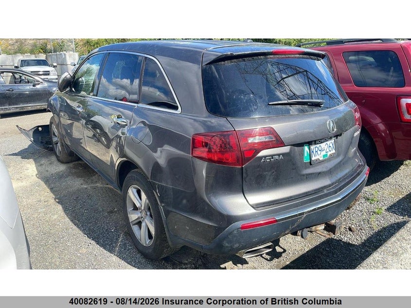 2012 ACURA MDX SPORT UTILITY VEHICLE 3.7L V6 FI SOHC 24V NF4
