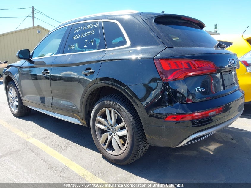 Vin: wa1anafy5j2034735, lot: 30100195, audi q5 premium 20183