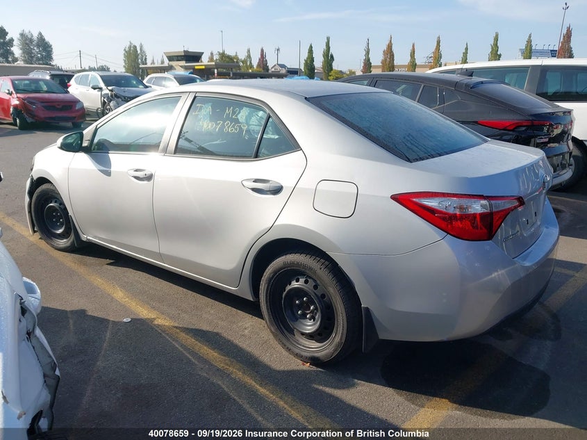 Vin: 2t1burhe2fc311008, lot: 30100304, toyota corolla l/le/le pls/prm/s/s pls 20153