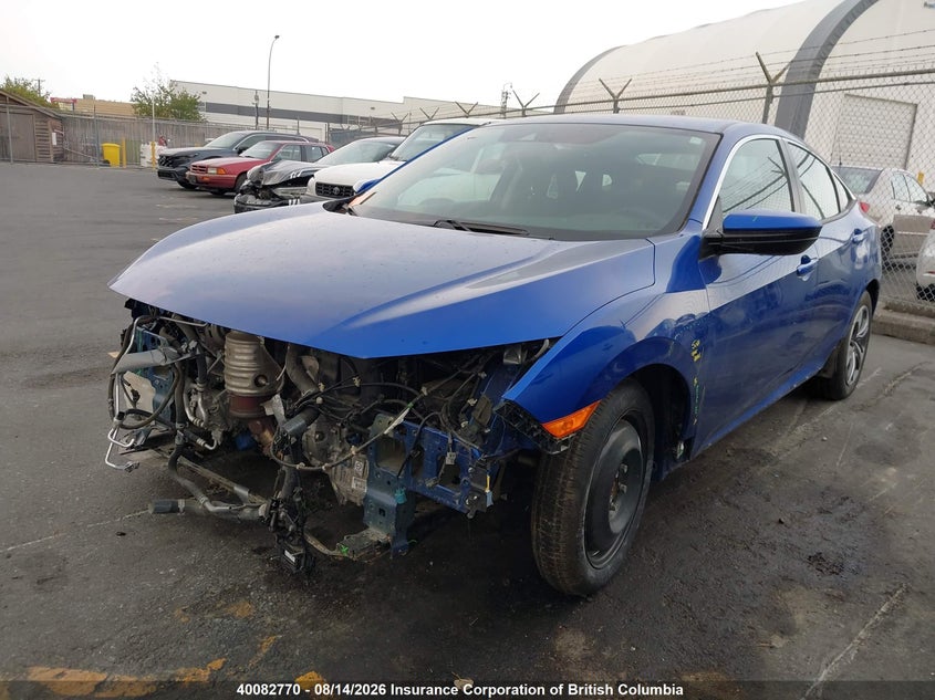 2021 Honda Civic, Front, IAAI, VIN 2HGFC2F56MH006498 — photo 2