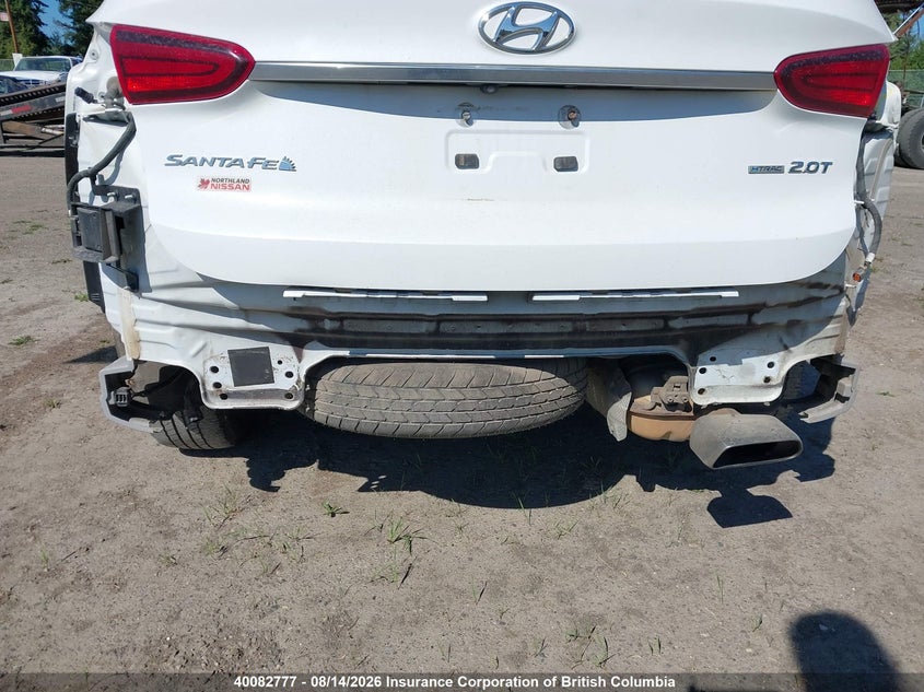 2019 HYUNDAI SANTA FE SPORT UTILITY VEHICLE 2.0L I-4 DI, DOHC, VVT, TURBO, 235HP