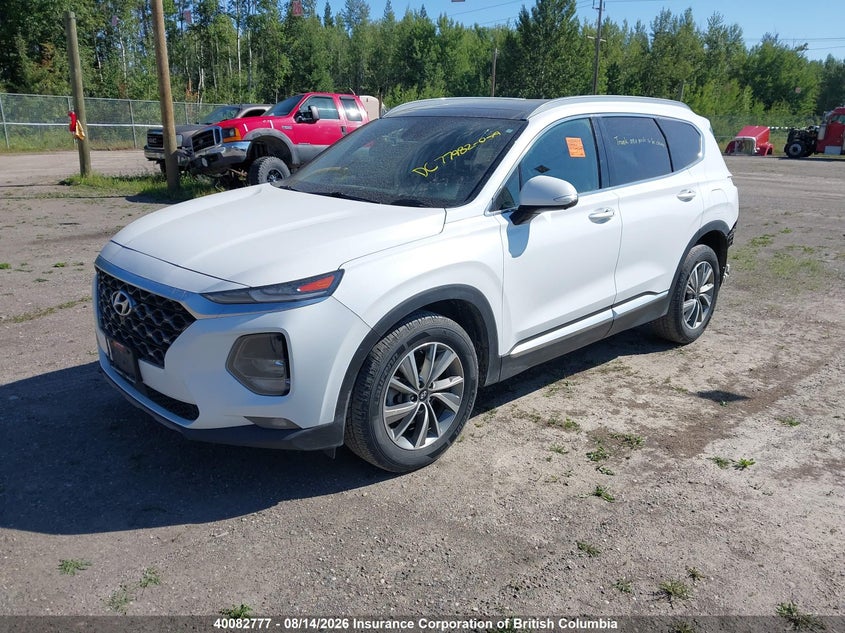 2019 HYUNDAI SANTA FE SPORT UTILITY VEHICLE 2.0L I-4 DI, DOHC, VVT, TURBO, 235HP