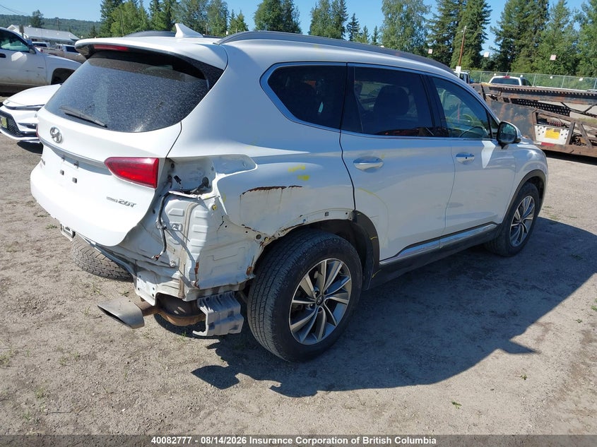 2019 HYUNDAI SANTA FE SPORT UTILITY VEHICLE 2.0L I-4 DI, DOHC, VVT, TURBO, 235HP