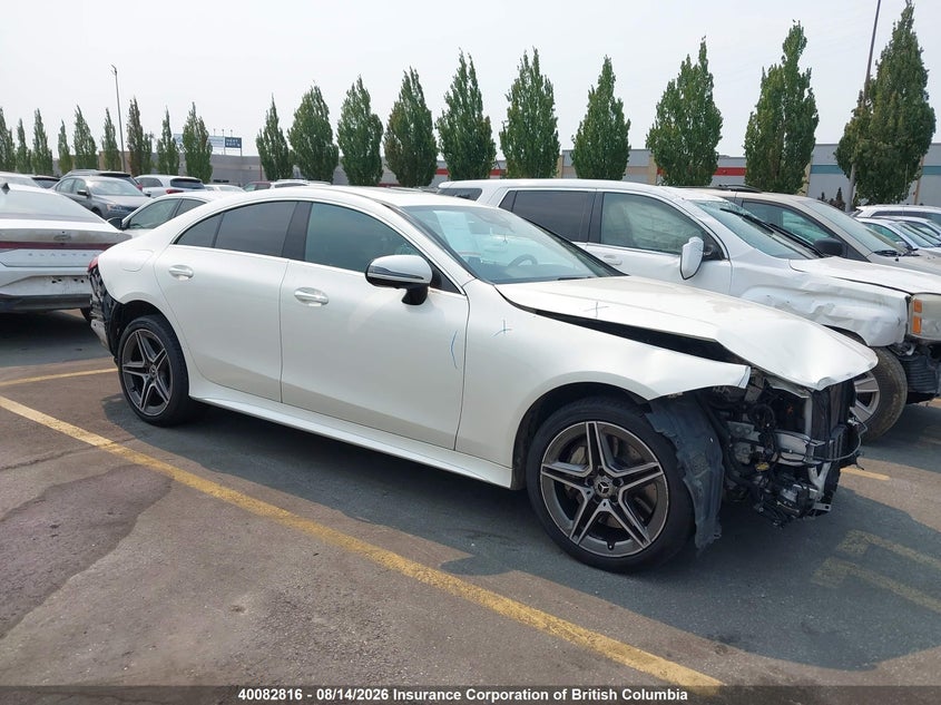 Vin: wdd2j5kb1ka031228, lot: 30100368, mercedes-benz cls 450 4matic 20191