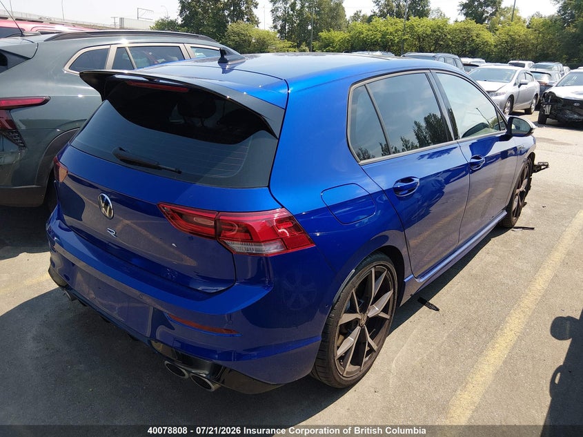 Vin: wvweb7cd2rw115426, lot: 30100425, volkswagen golf r 20244