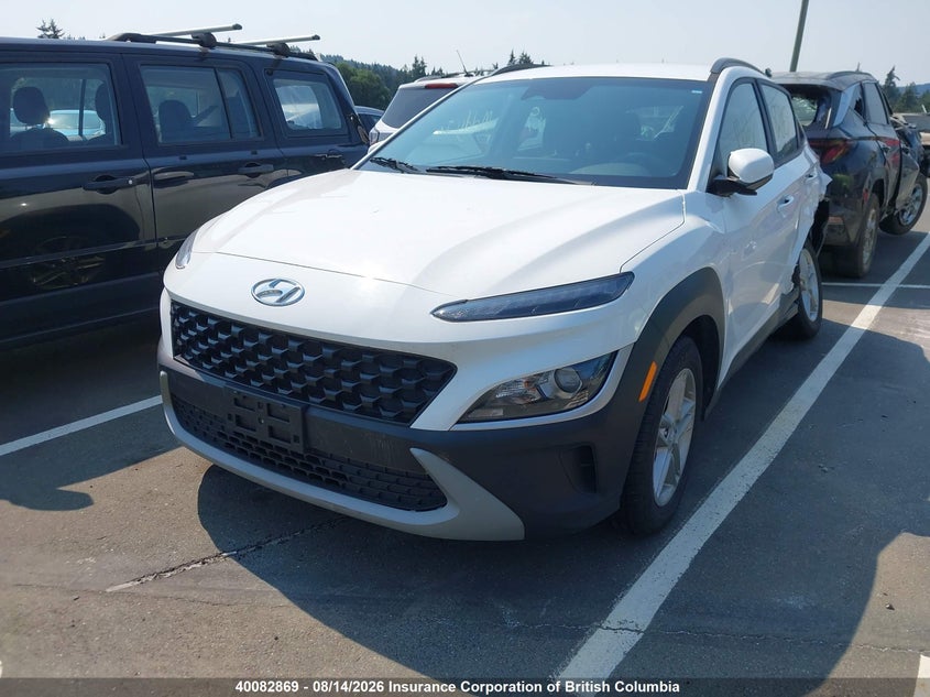 Vin: km8k1cab4nu815515, lot: 30100440, hyundai kona 20222