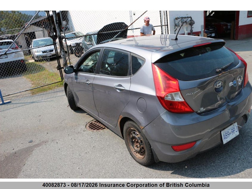 Vin: kmhct5ae4du139134, lot: 30100450, hyundai accent l 20133