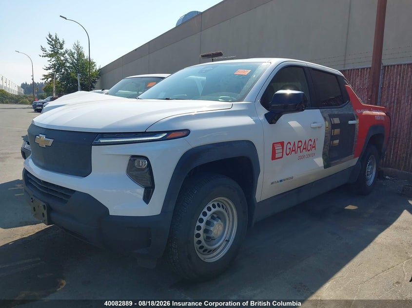 2025 Chevrolet Silverado, Rear, IAAI, VIN 1GC10TEF4SU408046 — photo 2