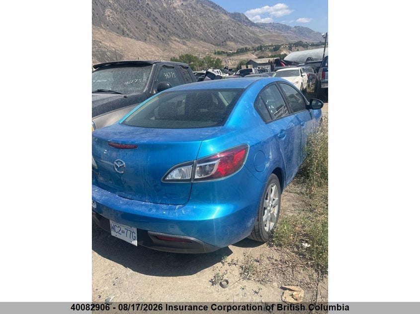 Vin: jm1bl1uf0b1445162, lot: 30100494, mazda 3 mazda gx 20114