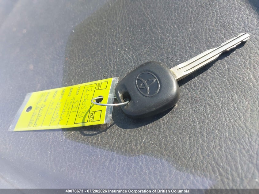 2007 TOYOTA MATRIX HATCHBACK 1.8L I-4 DOHC, VVT, 126HP