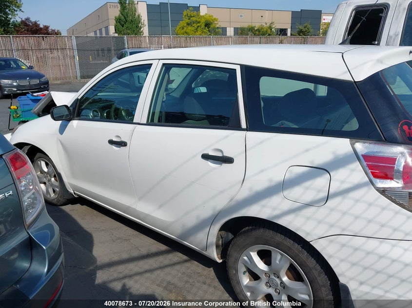 2007 TOYOTA MATRIX HATCHBACK 1.8L I-4 DOHC, VVT, 126HP