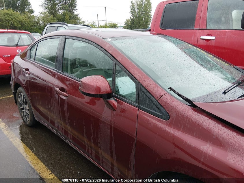 2013 HONDA CIVIC SEDAN 1.8L I-4 VVT, 140HP