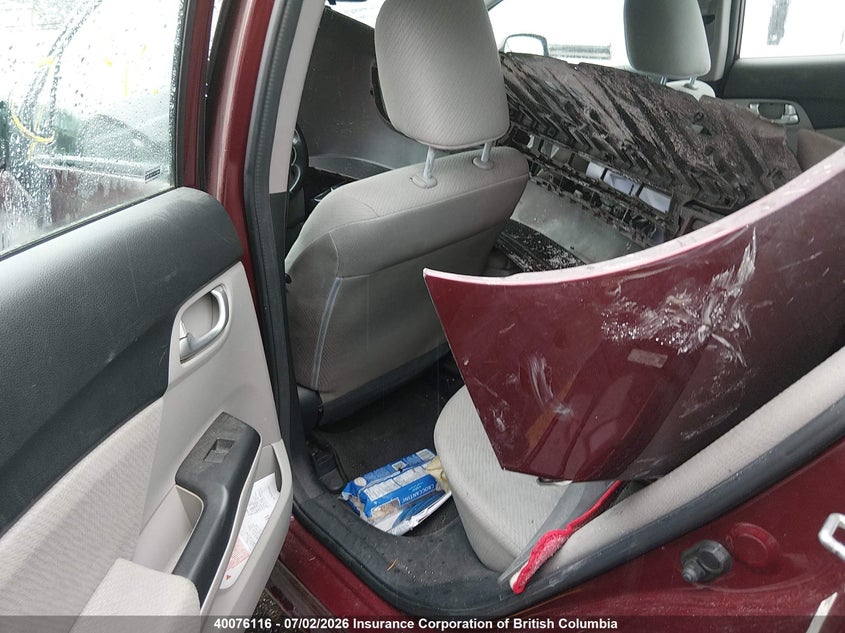 2013 HONDA CIVIC SEDAN 1.8L I-4 VVT, 140HP