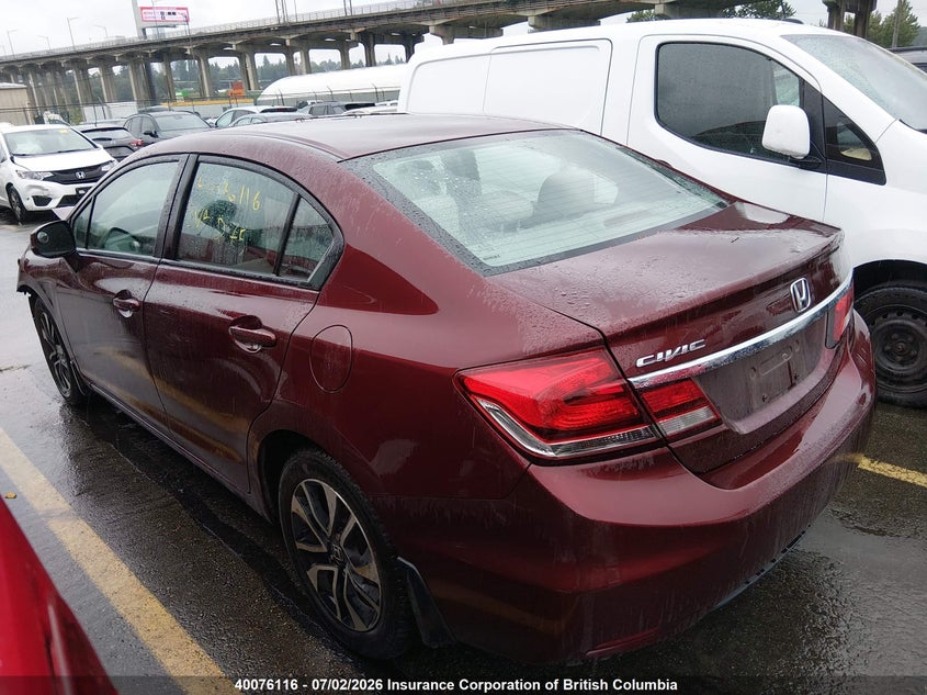 2013 HONDA CIVIC SEDAN 1.8L I-4 VVT, 140HP