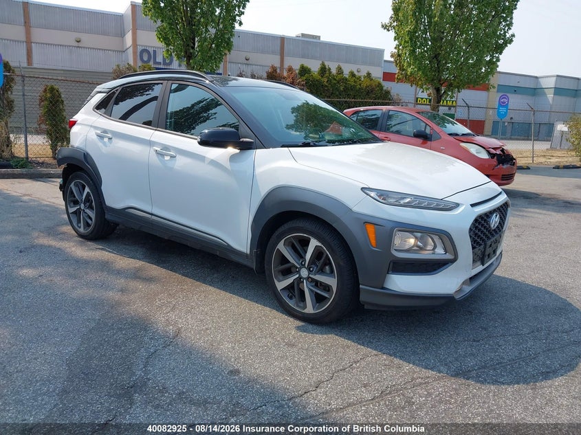 Vin: km8k3ca50ju096536, lot: 30100524, hyundai kona 20181