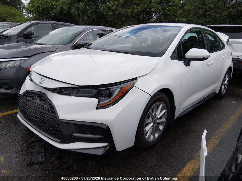 Vin: 5yfb4mbe1mp090316, lot: 30100574, toyota corolla se 20212
