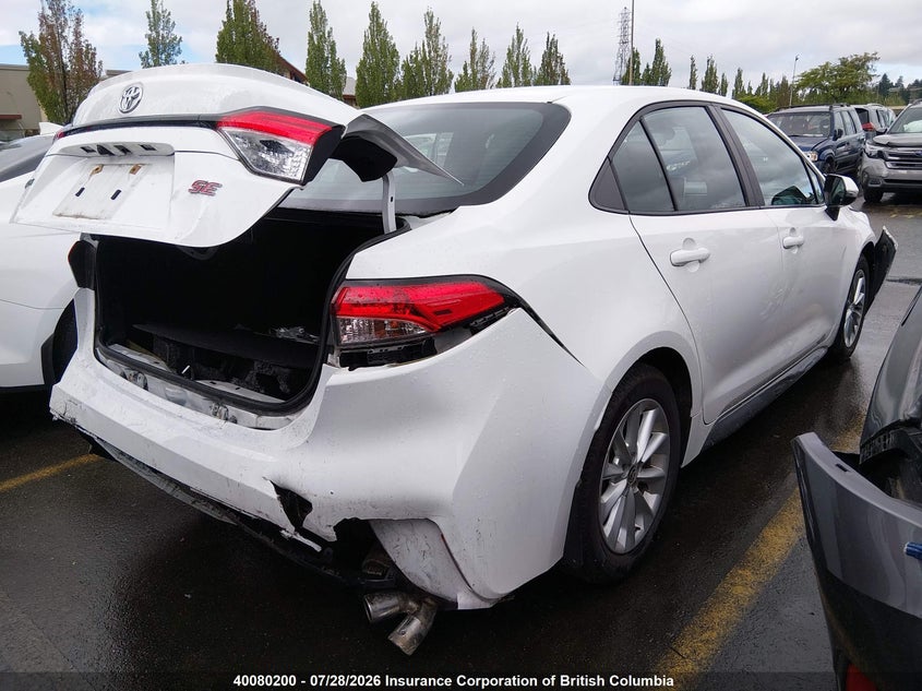 Vin: 5yfb4mbe1mp090316, lot: 30100574, toyota corolla se 20214