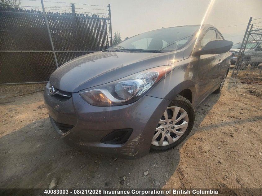Vin: 5npdh4ae9bh052762, lot: 30100614, hyundai elantra gls/limited 20112