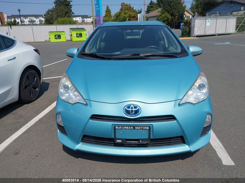 2012 TOYOTA PRIUS HATCHBACK 1.5L I4 FI DOHC 16V NF4