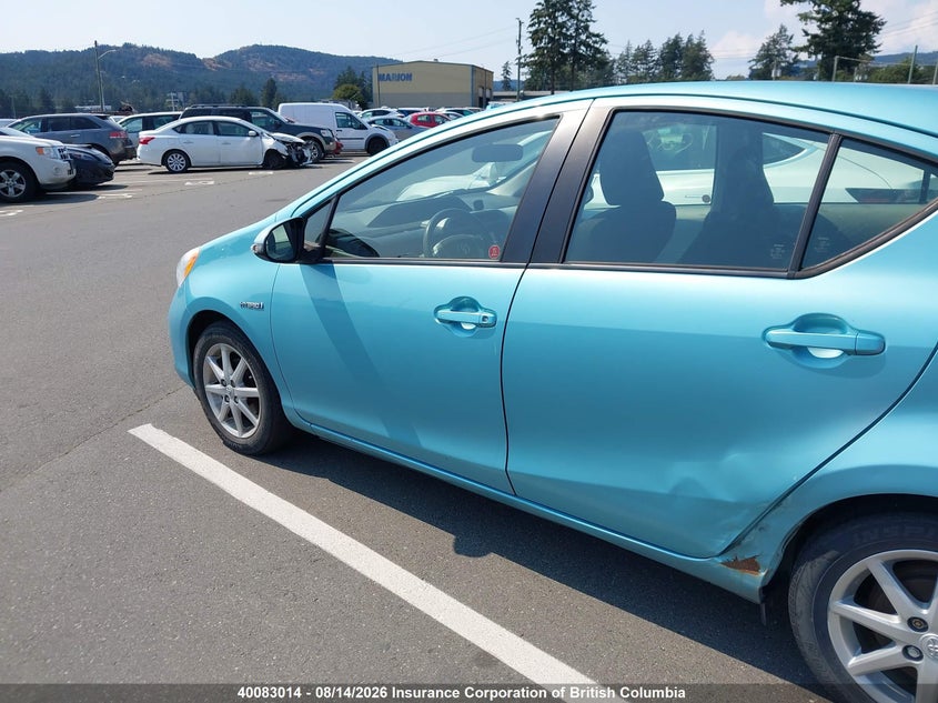 2012 TOYOTA PRIUS HATCHBACK 1.5L I4 FI DOHC 16V NF4