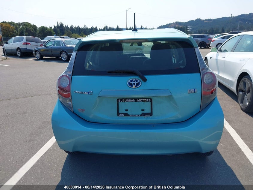 2012 TOYOTA PRIUS HATCHBACK 1.5L I4 FI DOHC 16V NF4