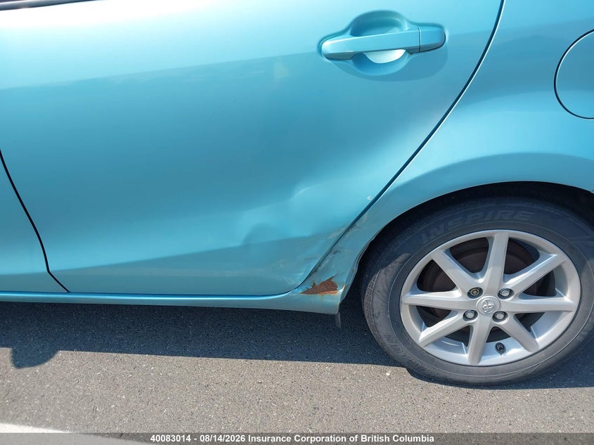 2012 TOYOTA PRIUS HATCHBACK 1.5L I4 FI DOHC 16V NF4