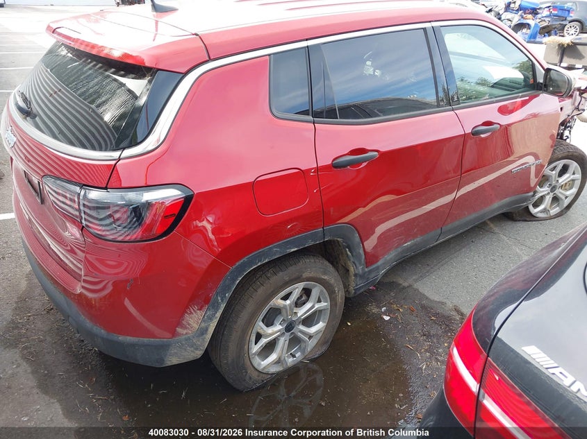 2026 JEEP COMPASS SPORT UTILITY VEHICLE 2.0L I-4 DI, DOHC, VVT, TURBO, 200HP