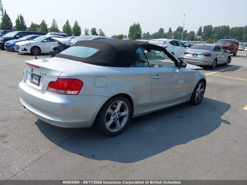 2009 BMW 1ER COUPE 3.0L I6 FI DOHC 24V NF4