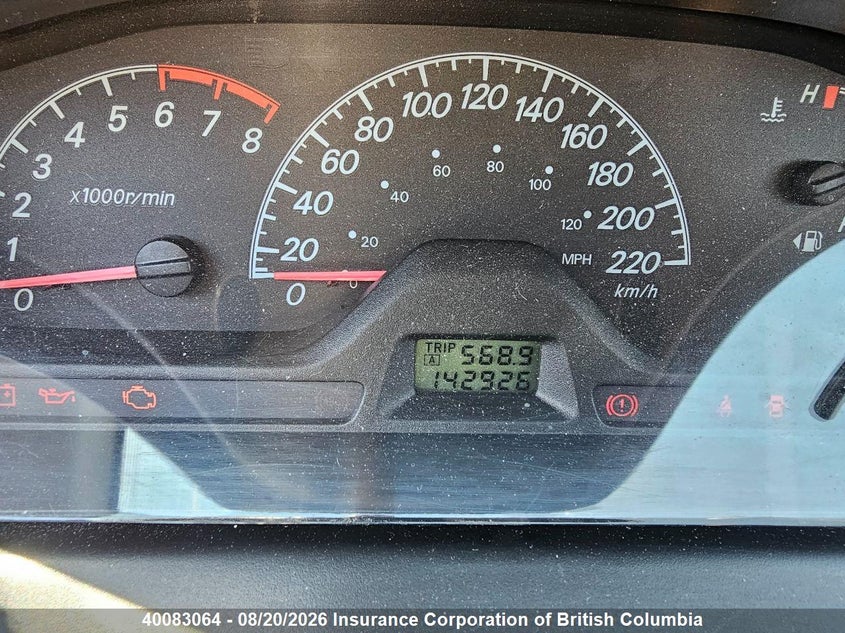 2006 MITSUBISHI LANCER SEDAN 2.0L I-4 120HP