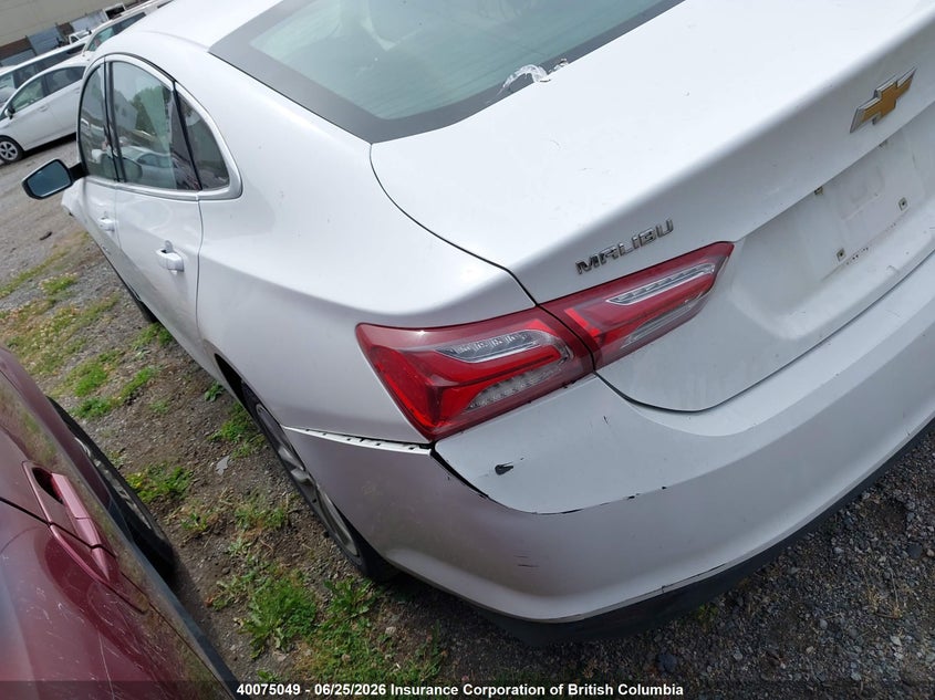 Vin: 1g1zd5st1kf115375, lot: 30100696, chevrolet malibu lt 20193
