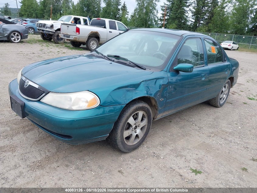 1998 MERCURY MYSTIQUE SEDAN 2.0L I4 FI DOHC 16V F4