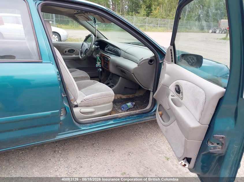 1998 MERCURY MYSTIQUE SEDAN 2.0L I4 FI DOHC 16V F4