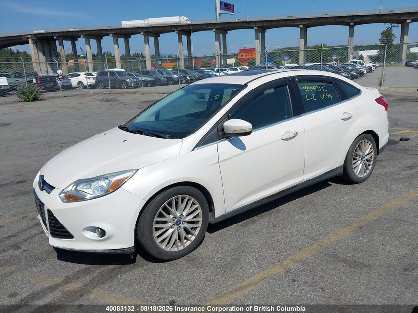 2014 Ford Focus, Right Rear, IAAI, VIN 1FADP3J22EL288906 — photo 2