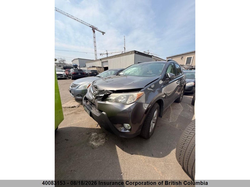 2013 TOYOTA RAV 4 SPORT UTILITY VEHICLE 2.5L I4 FI DOHC 16V NF4