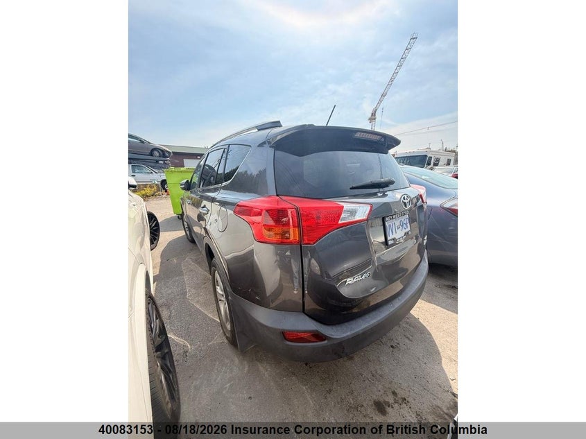 2013 TOYOTA RAV 4 SPORT UTILITY VEHICLE 2.5L I4 FI DOHC 16V NF4