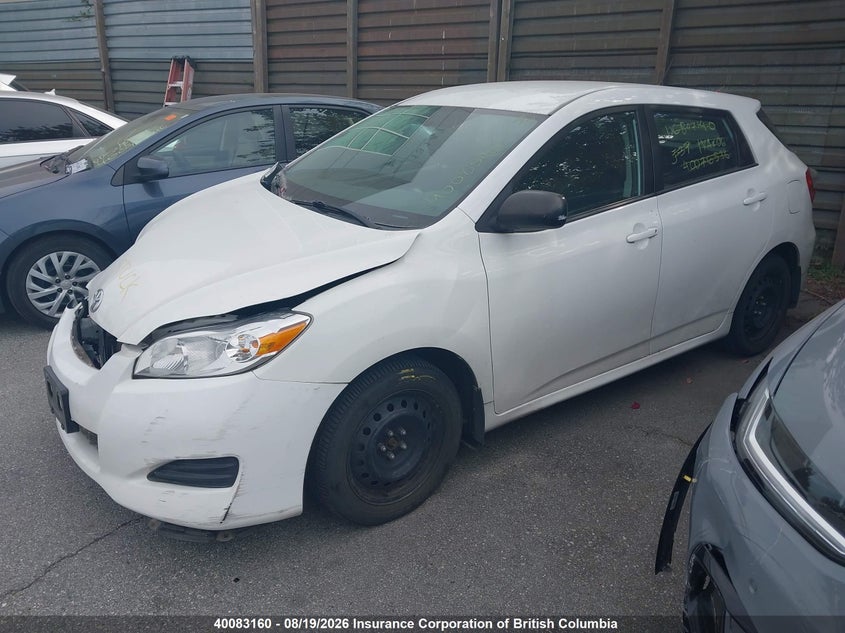 Vin: 2t1ku4ee7ec132291, lot: 30100819, toyota matrix 20142