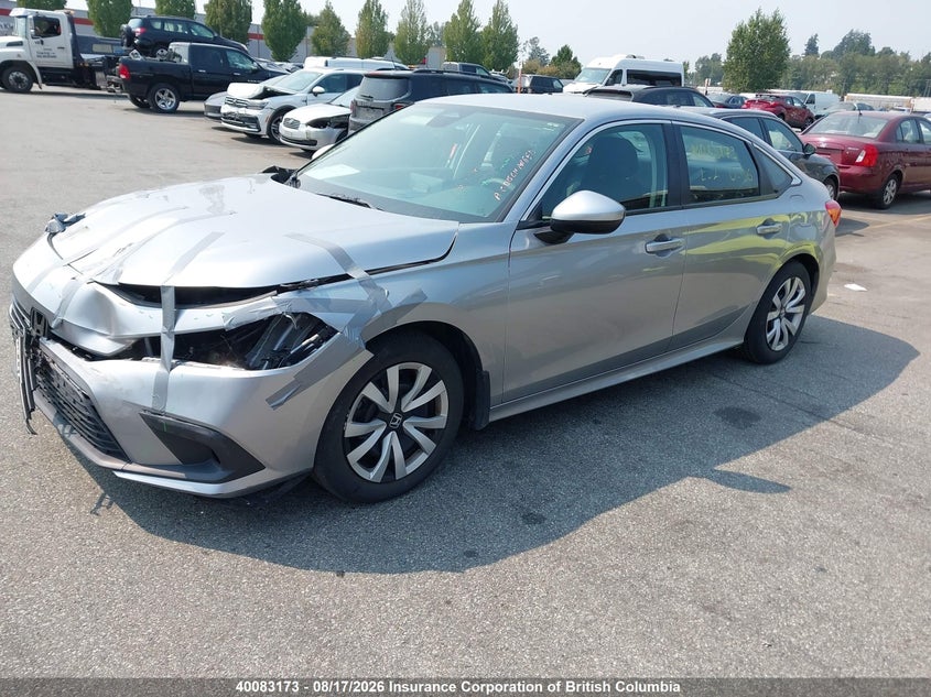 Vin: 2hgfe2f22nh123769, lot: 30100834, honda civic 20222