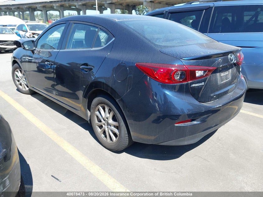 Vin: jm1bm1v79e1152725, lot: 30100920, mazda 3 touring 20143