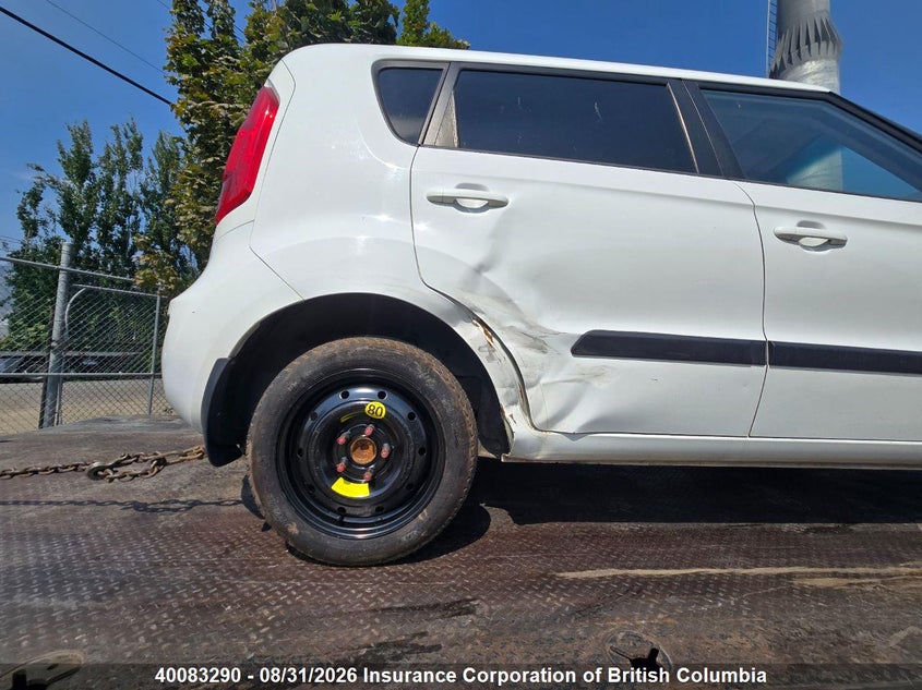 2012 KIA SOUL SPORT UTILITY VEHICLE 1.6L I4 FI DOHC 16V NF4