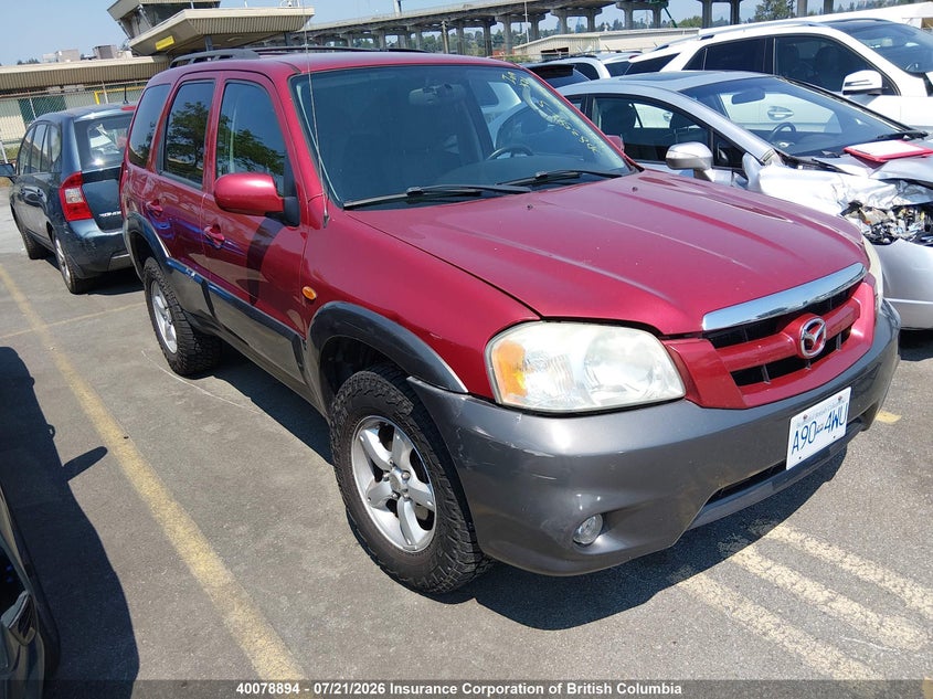 2005 Mazda Tribute S, Левый перёд, IAAI, VIN 4F2CZ94125KM03449