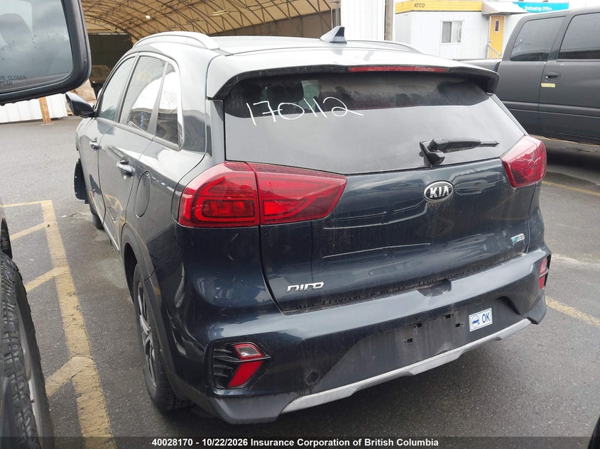 Vin: kndcd3ld6l5426803, lot: 30101072, kia niro ex 20203