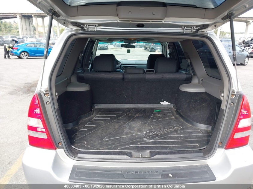 2005 SUBARU FORESTER SPORT UTILITY VEHICLE 2.5L H4 FI DOHC 16V F4
