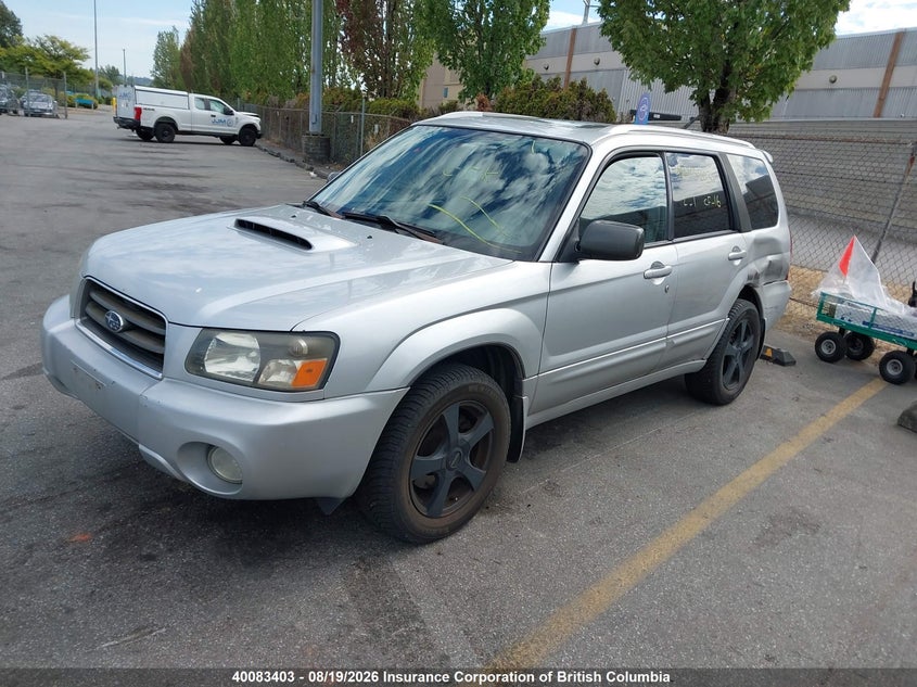 2005 Subaru Forester, Левый бок, IAAI, VIN JF1SG69655H703154 — фото 2