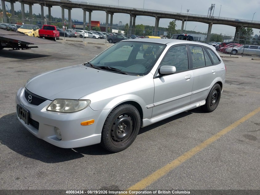 2002 Mazda Protege, Удар сзади, IAAI, VIN JM1BJ245021472025 — фото 2
