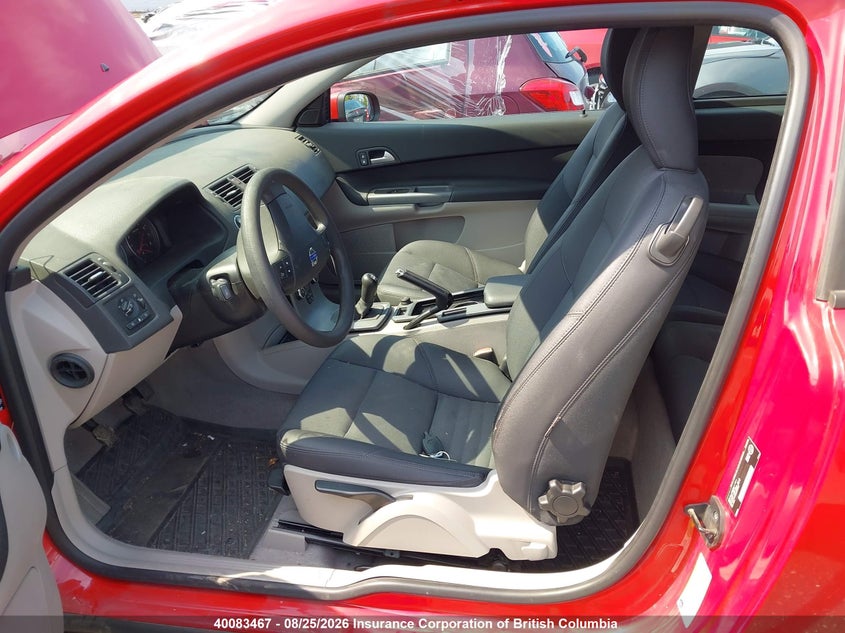 2009 VOLVO C30 COUPE 2.4L I5 FI DOHC 20V NF4
