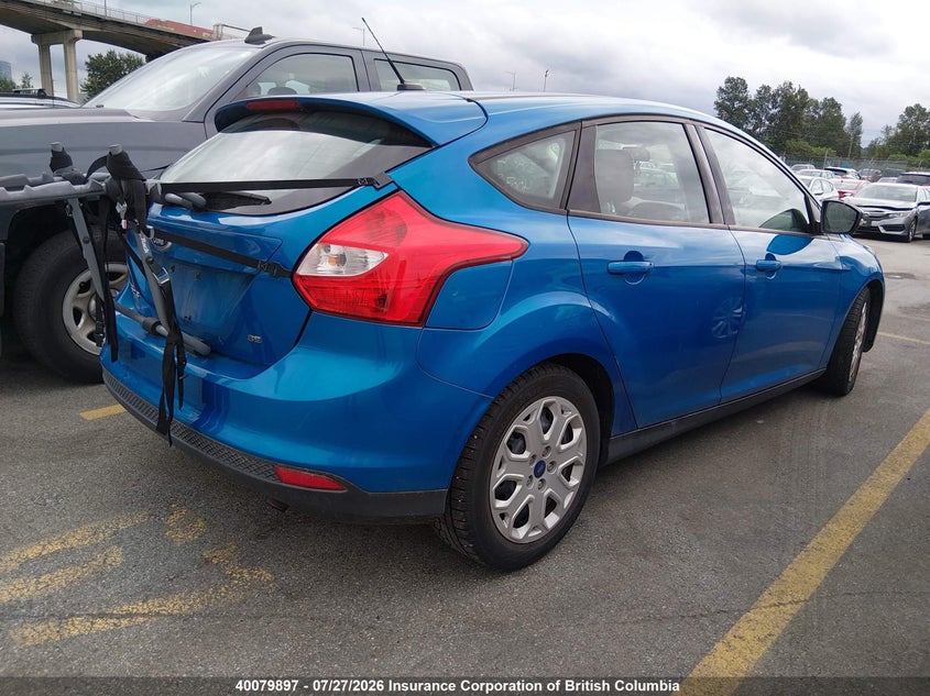 Vin: 1fahp3k23cl165385, lot: 30101224, ford focus se 20124
