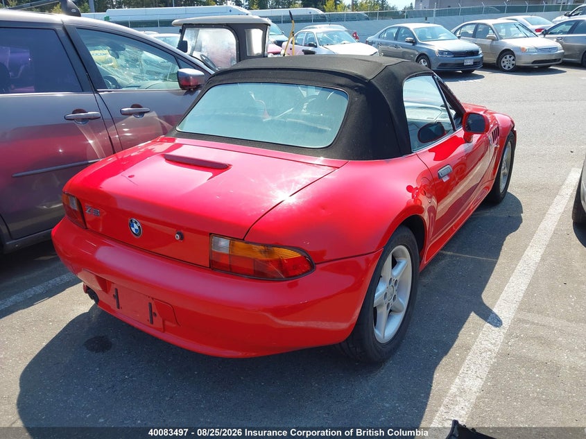 1998 BMW Z3 CABRIO 2.8L I6 FI DOHC 24V F