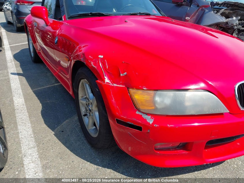 1998 BMW Z3 CABRIO 2.8L I6 FI DOHC 24V F
