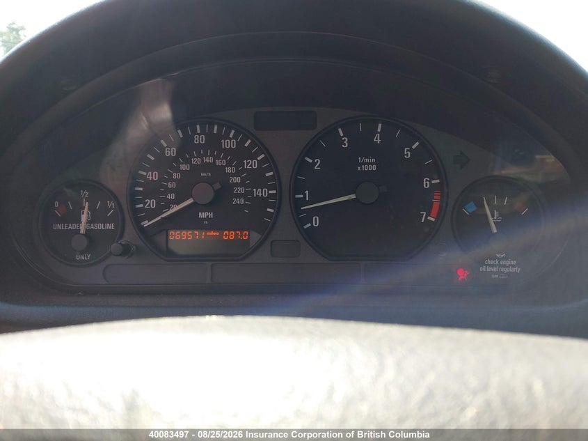 1998 BMW Z3 CABRIO 2.8L I6 FI DOHC 24V F